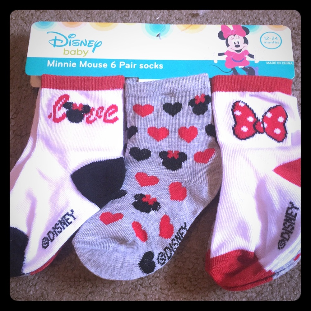 Minnie Mouse socks